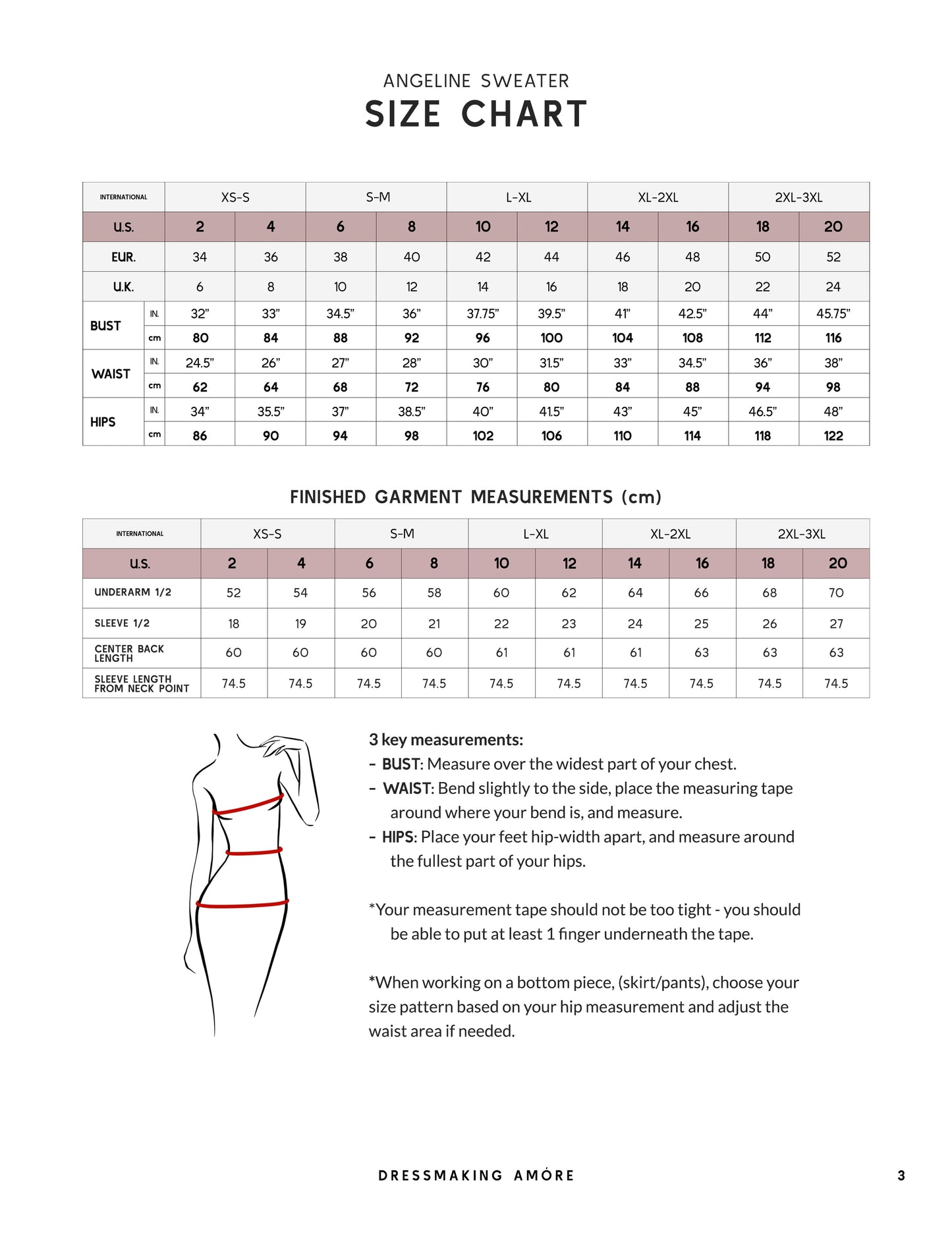 Angeline Sweater Pattern