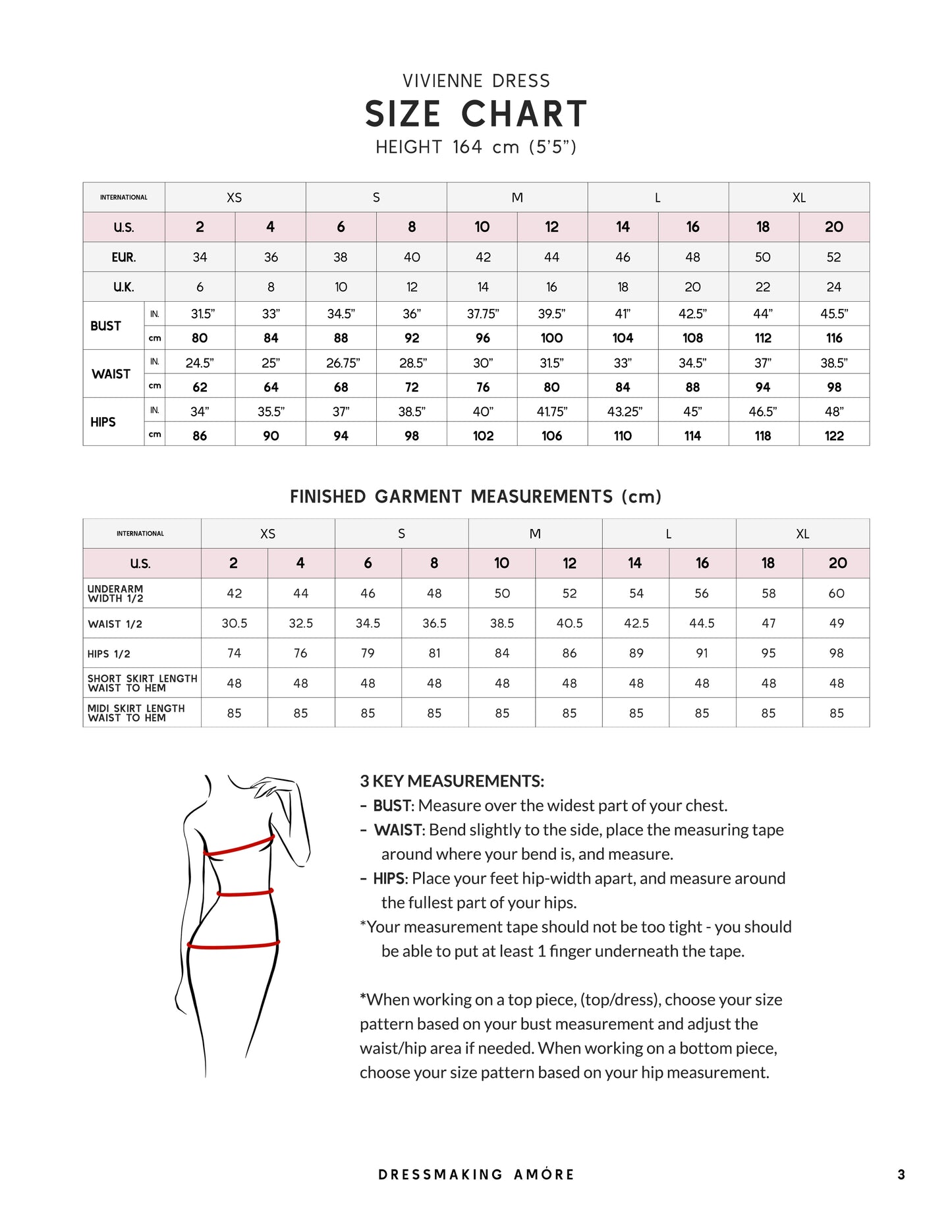 Vivienne Dress PDF Pattern