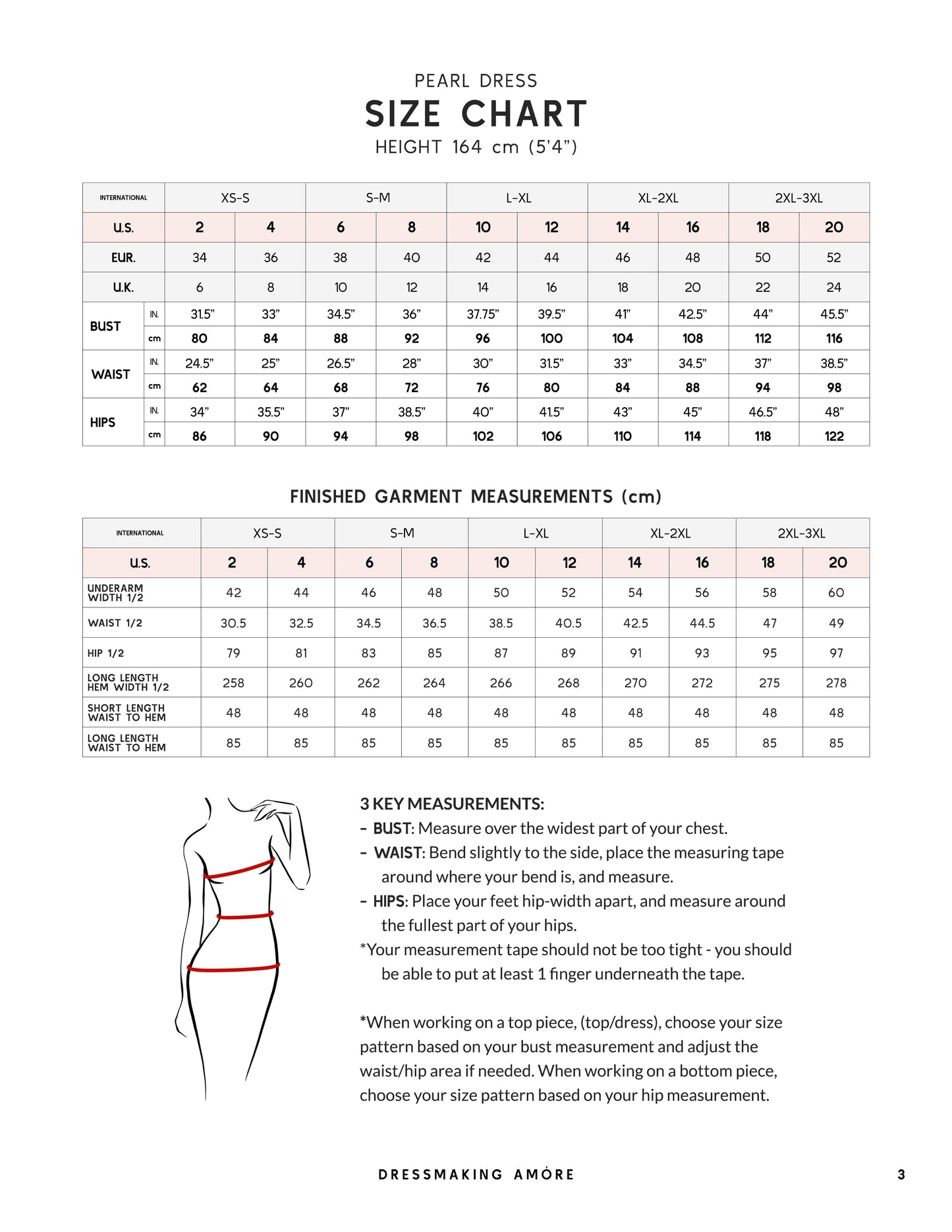 Pearl Dress PDF Pattern
