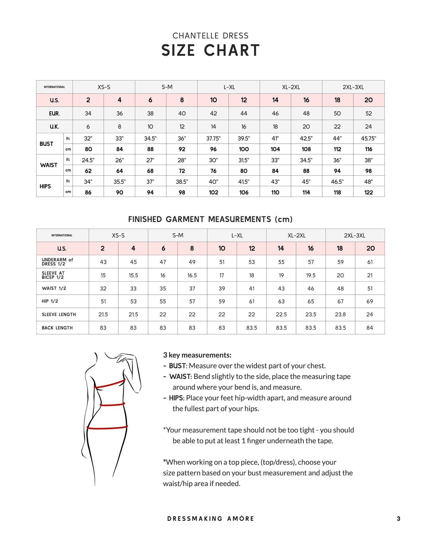 Chantelle Dress Pattern