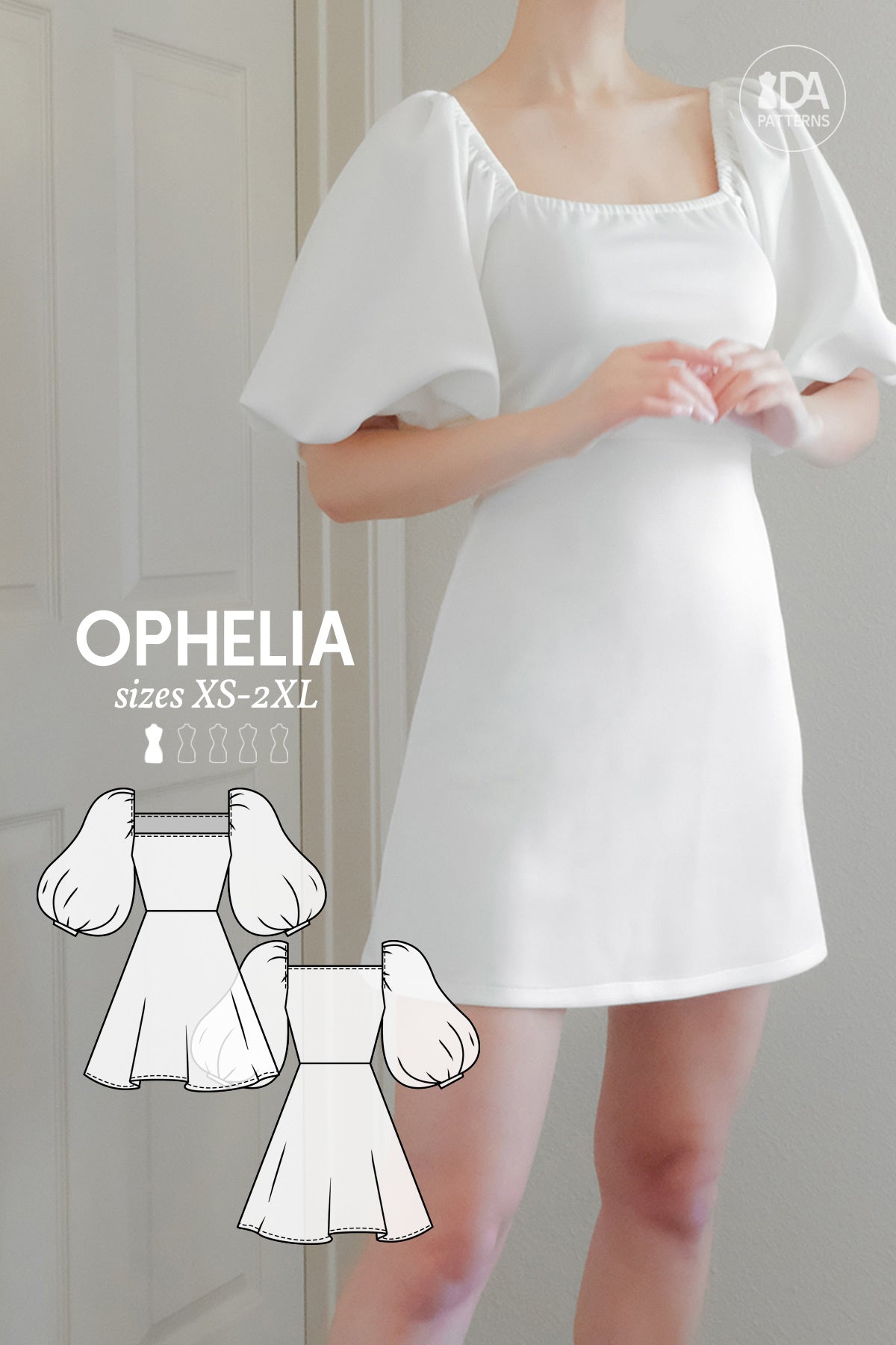 Ophelia Dress PDF Pattern