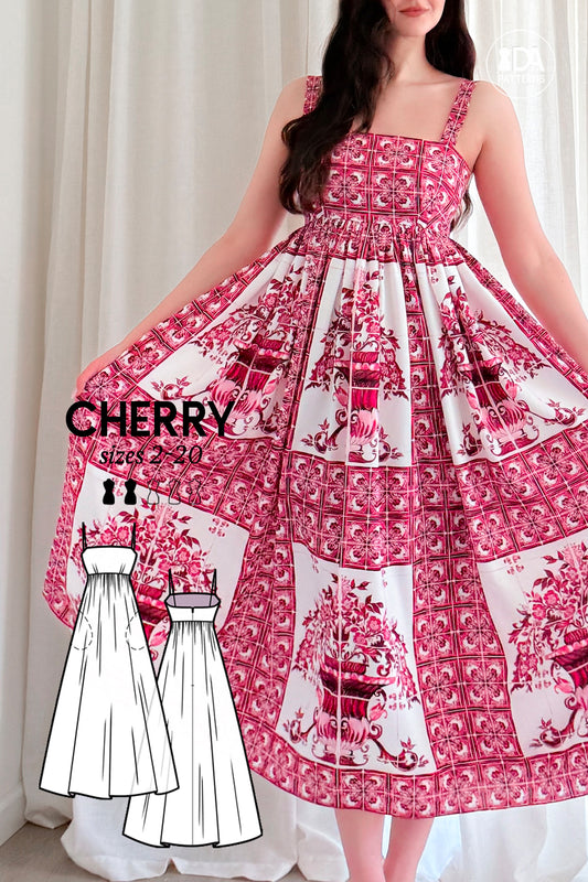 Cherry Dress Pattern