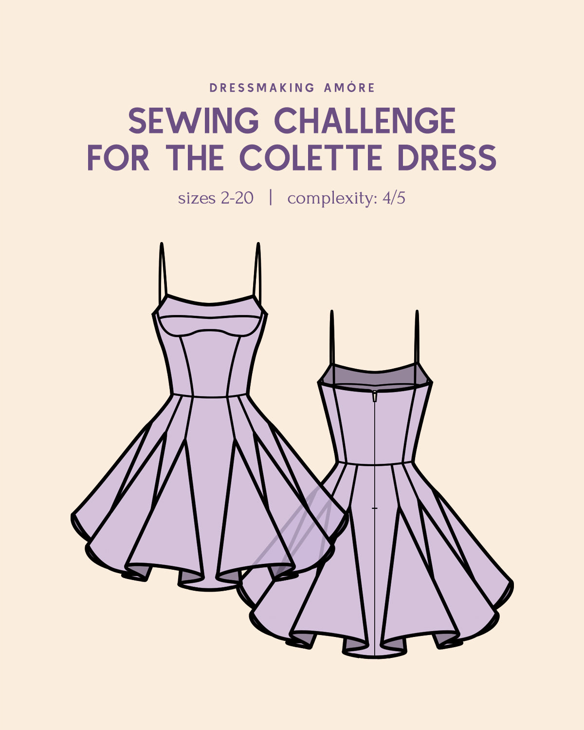 Sewing Challenge for the Colette Dress