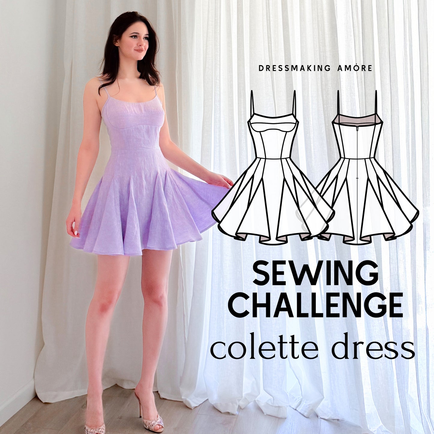 Sewing Challenge for the Colette Dress