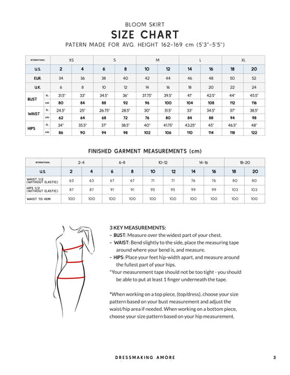 Bloom Skirt PDF Pattern