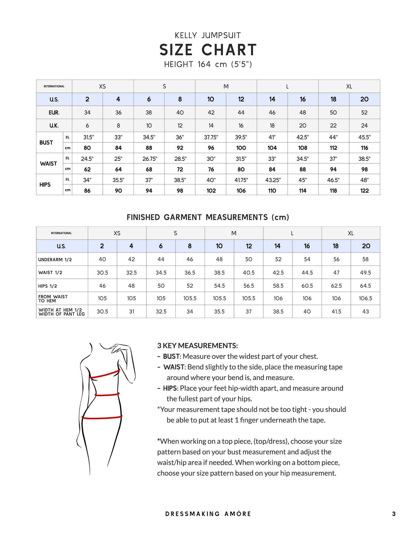 Kelly Jumpsuit Pattern