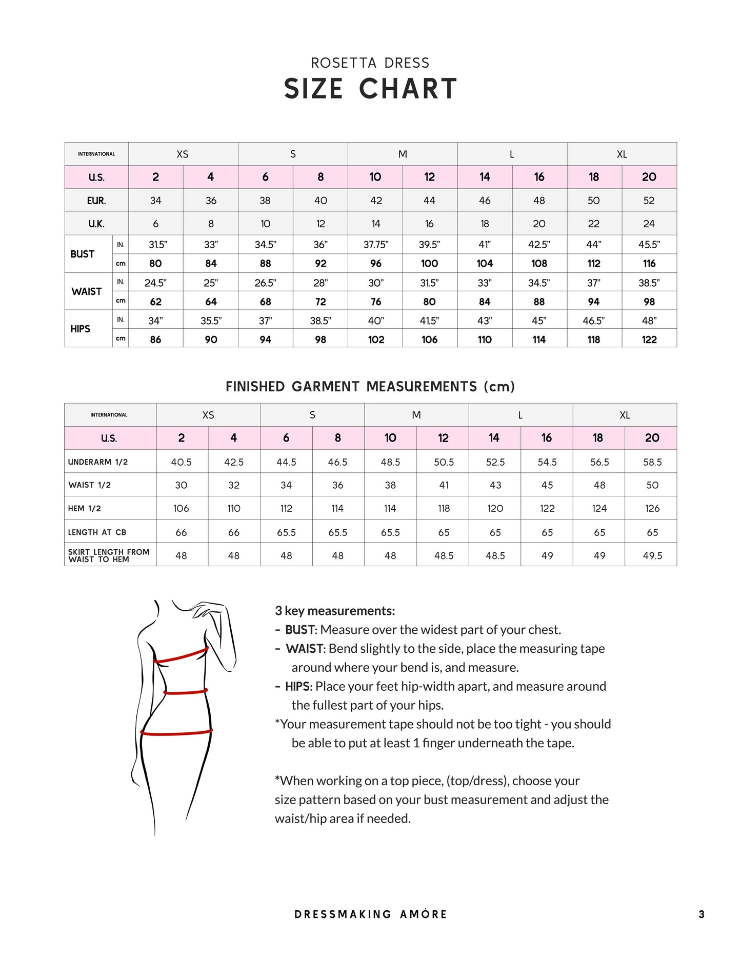 Rosetta Dress Pattern