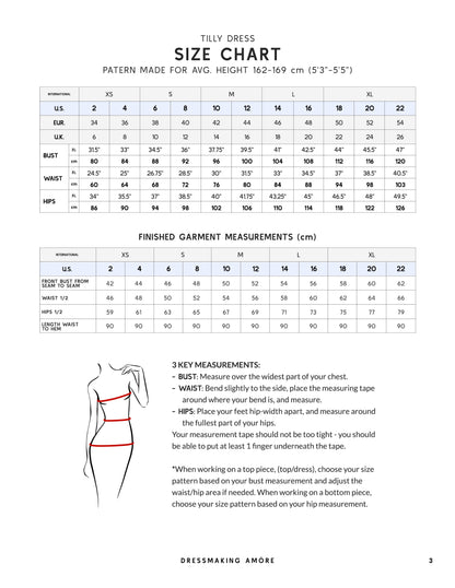 Tilly Dress PDF Pattern