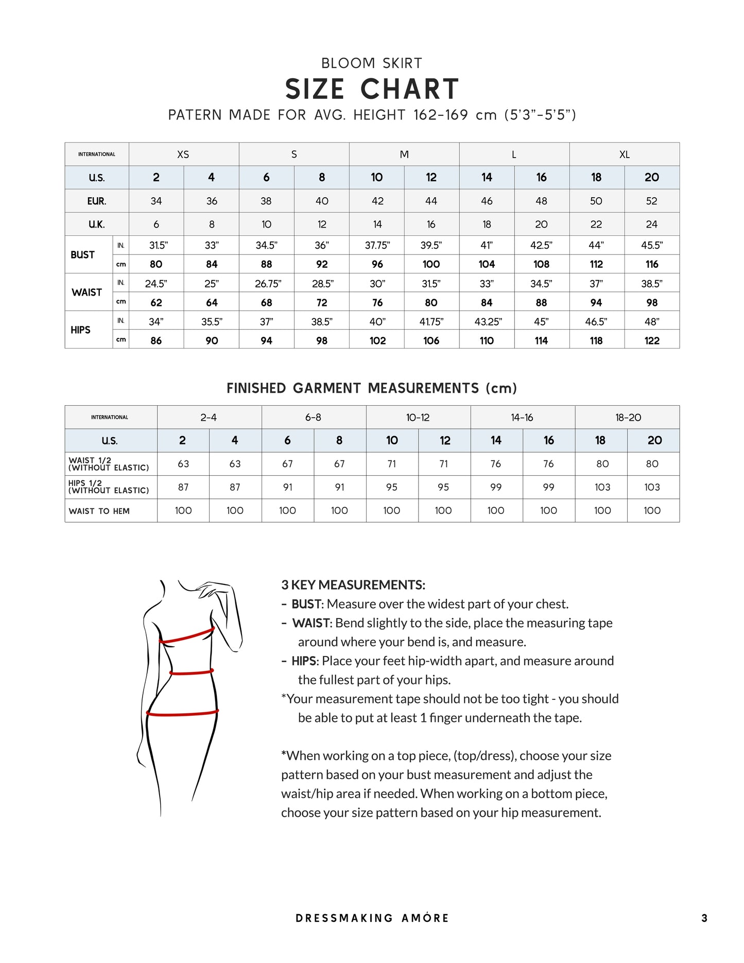 Bloom Skirt PDF Pattern