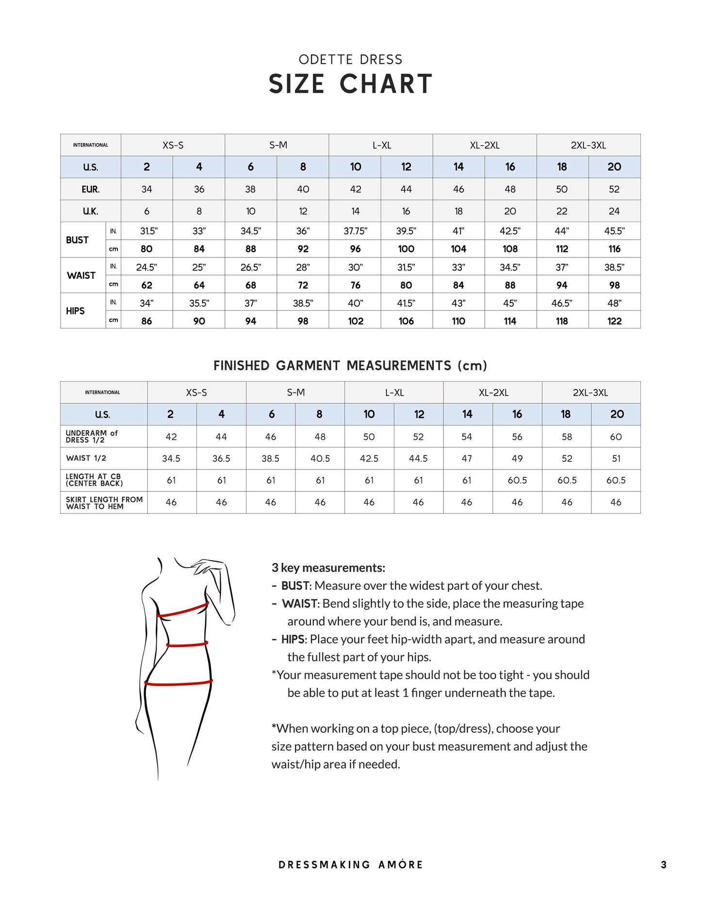 Odette Dress Pattern