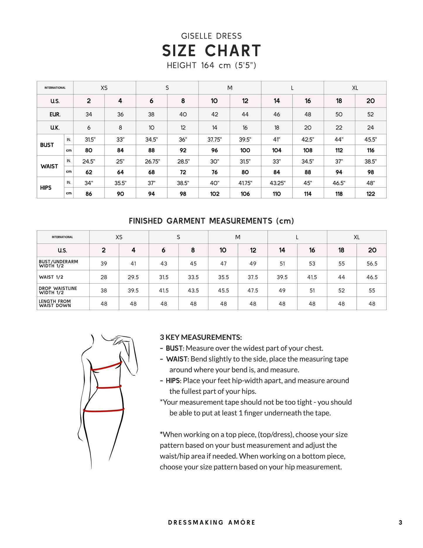 Giselle Dress Pattern