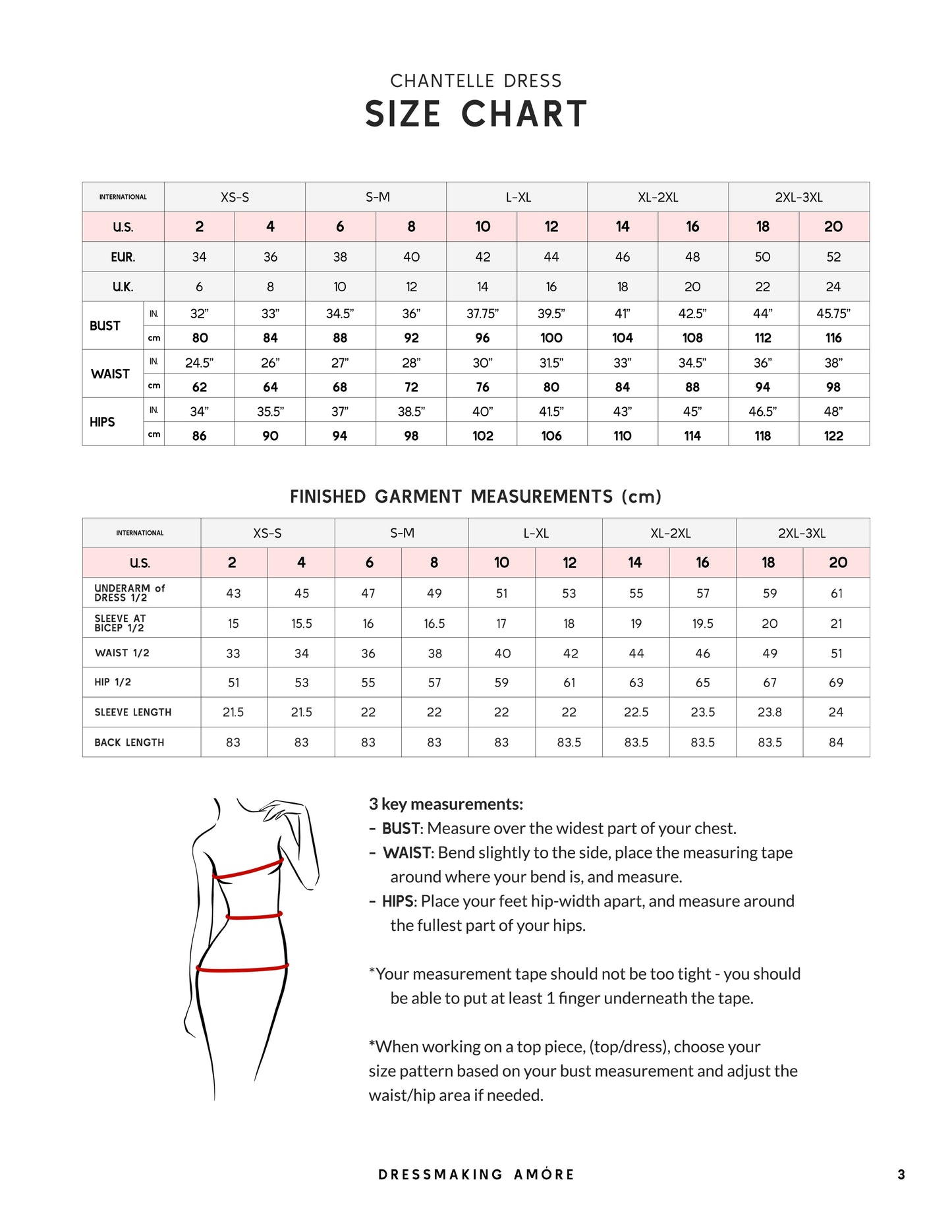 Chantelle Dress Pattern