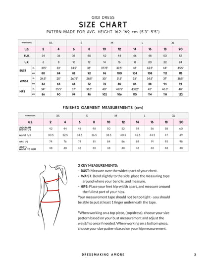 Gigi Dress PDF Pattern