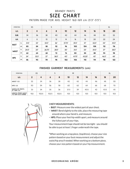 Brandy Pants PDF Pattern
