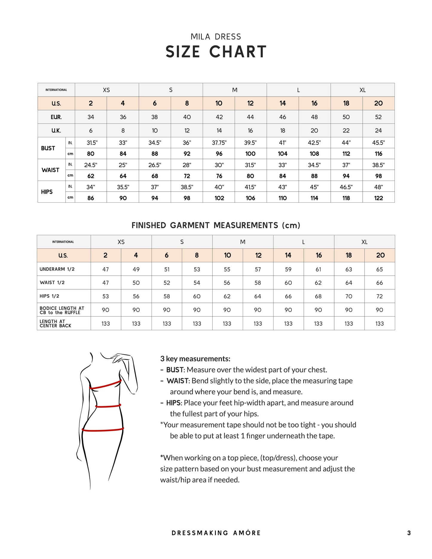 Mila Dress Pattern