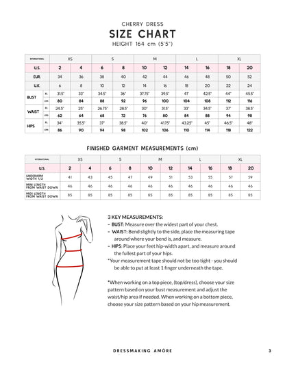 Cherry Dress Pattern