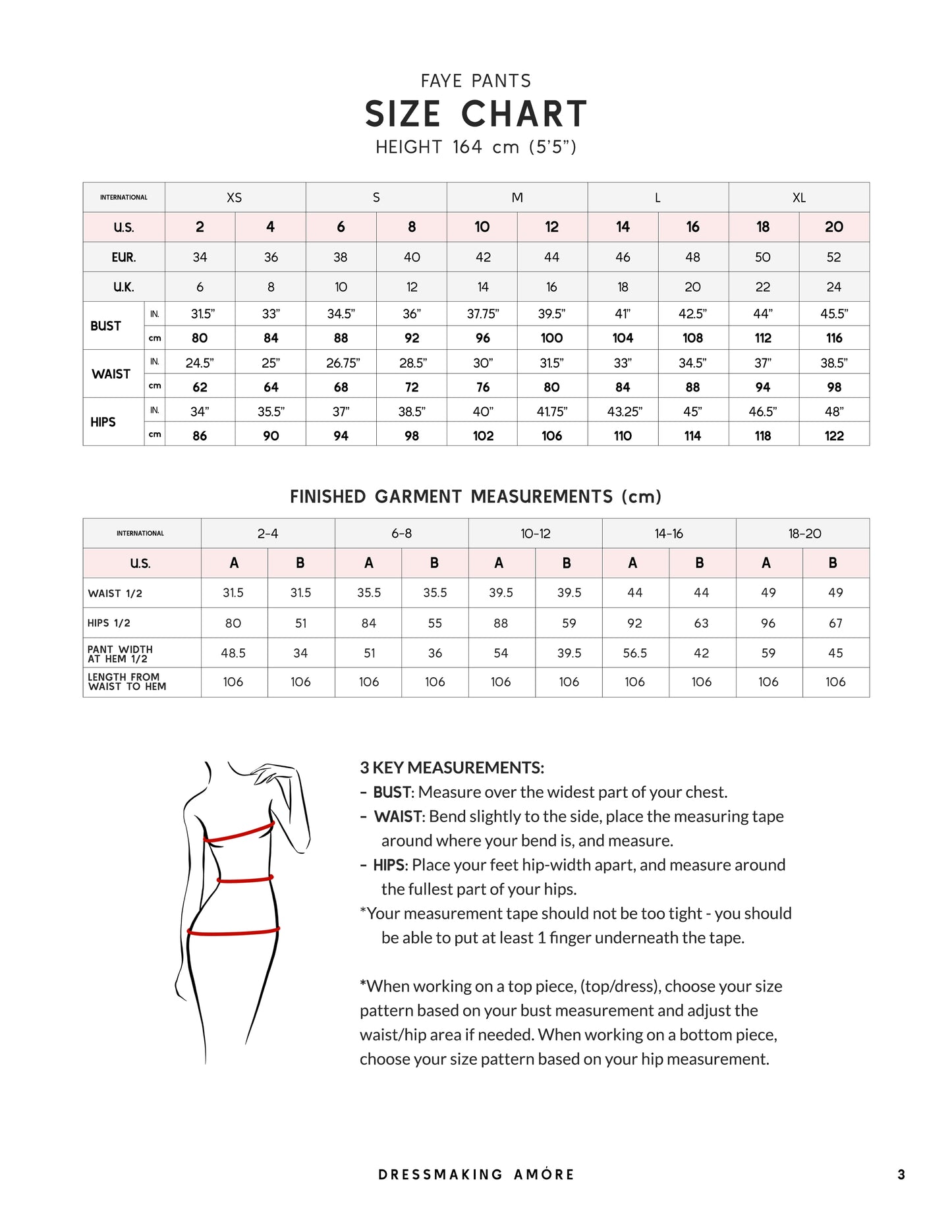 Faye Pants Pattern