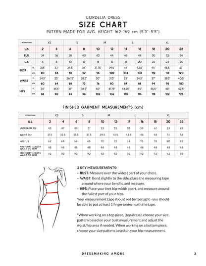 Cordelia Dress PDF Pattern