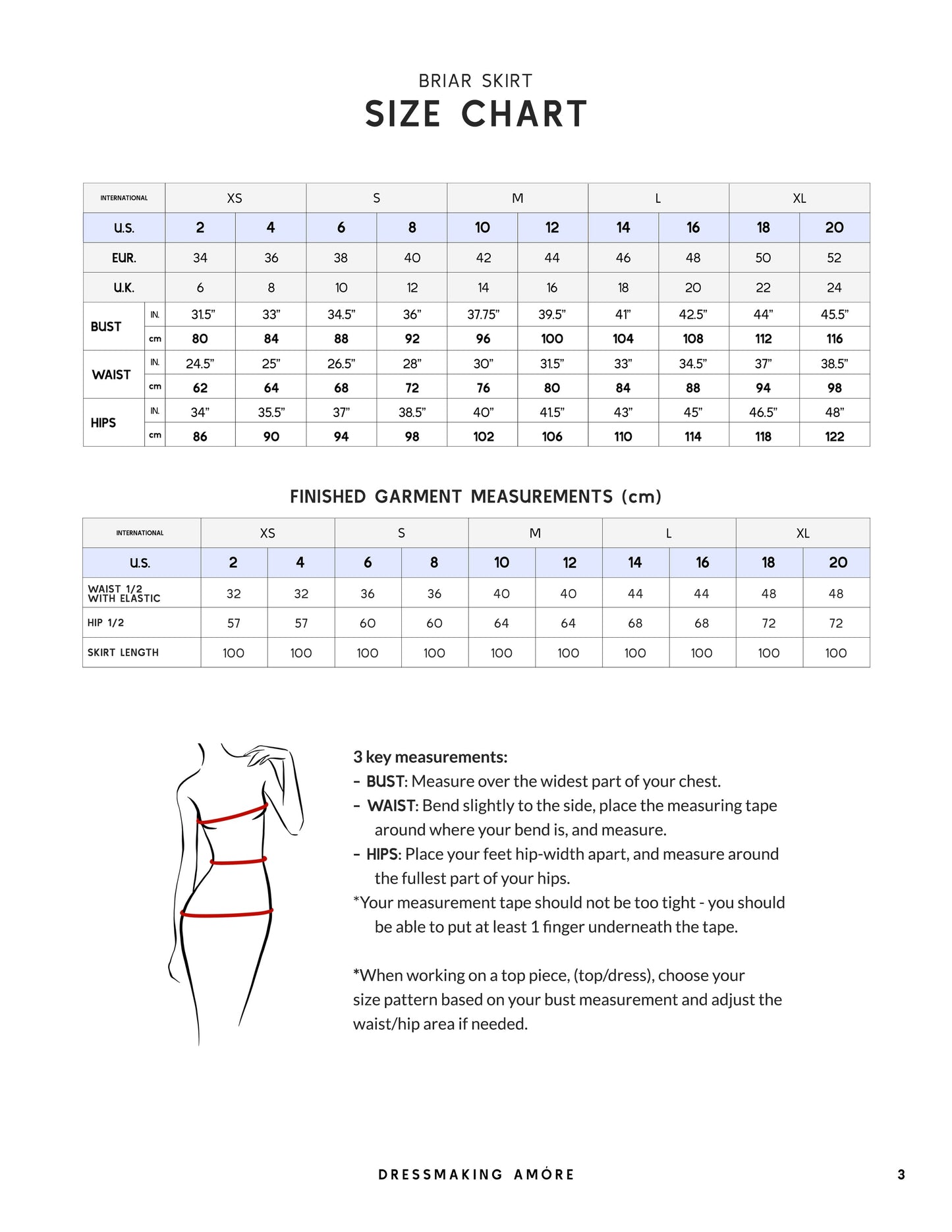 Briar Skirt Pattern