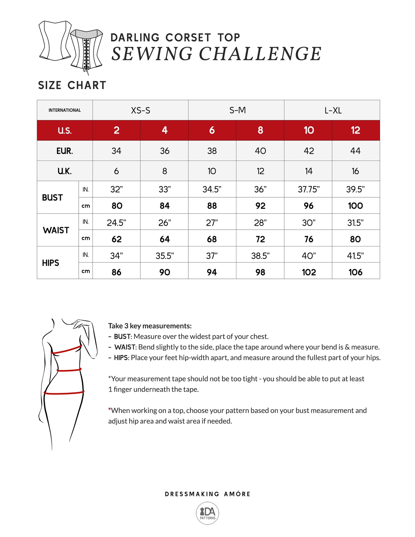 Sewing Course for Darling Corset Top