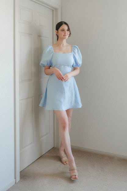 Eloise Puff-Sleeved Tie-Back Dress Sewing Pattern by Dressmaking Amre Eloise Puff-Sleeved Tie-Back Dress Sewing Pattern by Dressmaking Amre