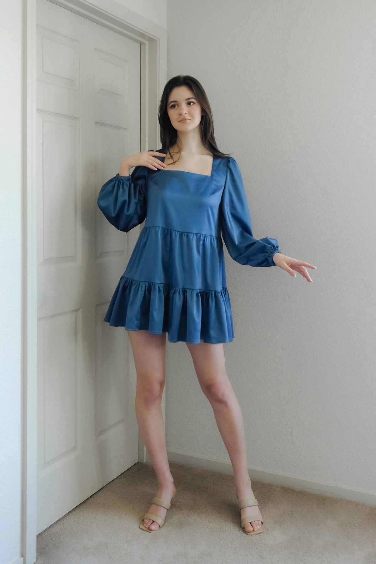 LUCY Tiered Babydoll Dress Sewing Pattern by Dressmaking Amóre