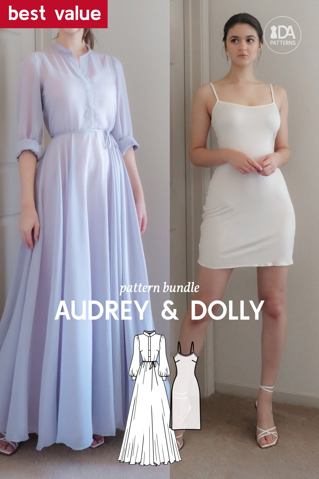 Audrey & Dolly Pattern Bundle