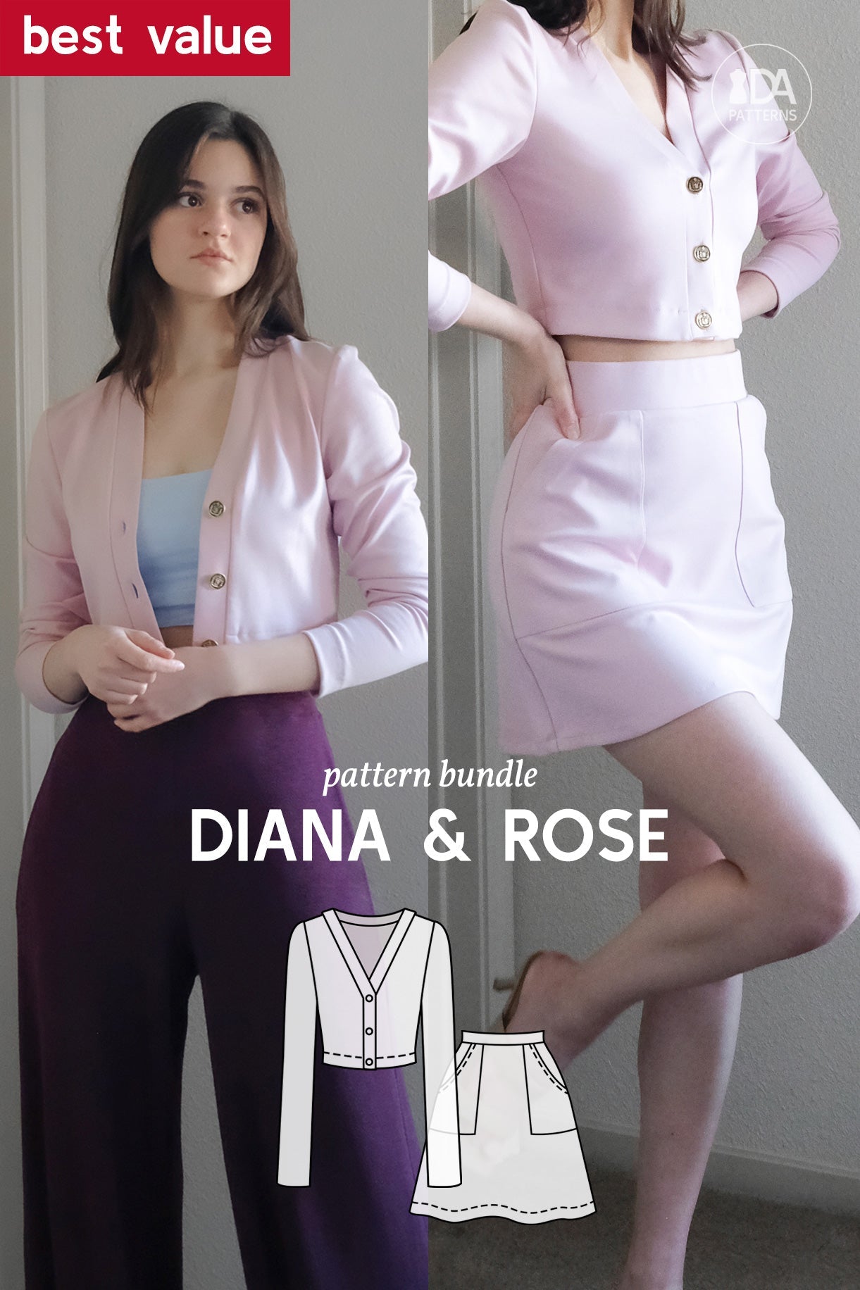 Diana & Rose Pattern Bundle