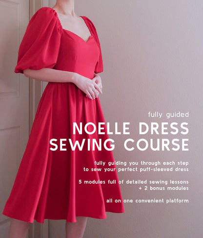 Sewing Course for Noelle Dress
