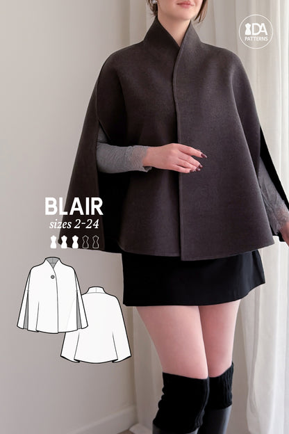 Blair Cape PDF Pattern