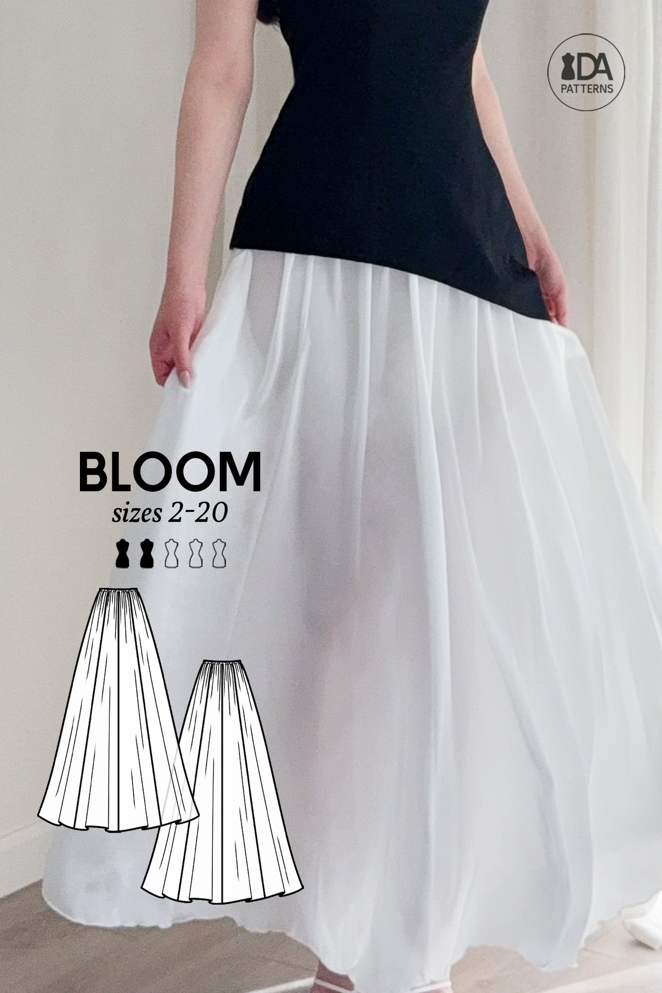 Bloom Skirt PDF Pattern
