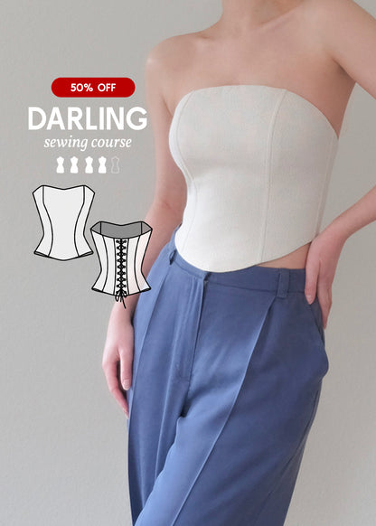 Sewing Course for Darling Corset Top