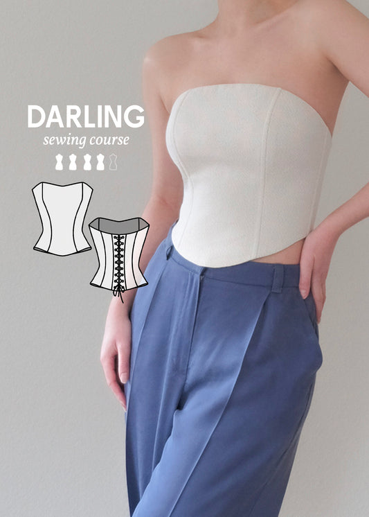 Sewing Course for Darling Corset Top