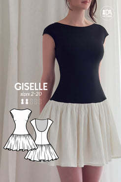 Giselle Dress Sewing Pattern by Dressmaking Amore – Dressmaking Amóre