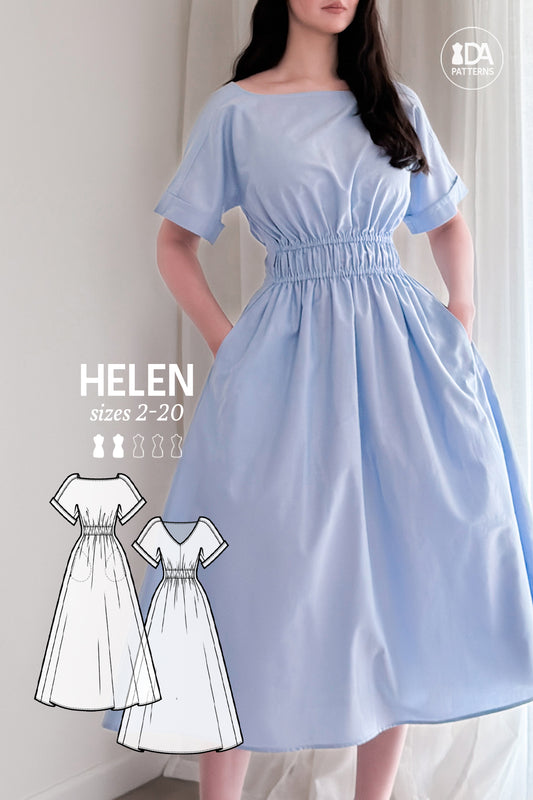 Dress PDF Sewing Patterns by Dressmaking Amre Dress PDF Sewing Patterns by Dressmaking Amre