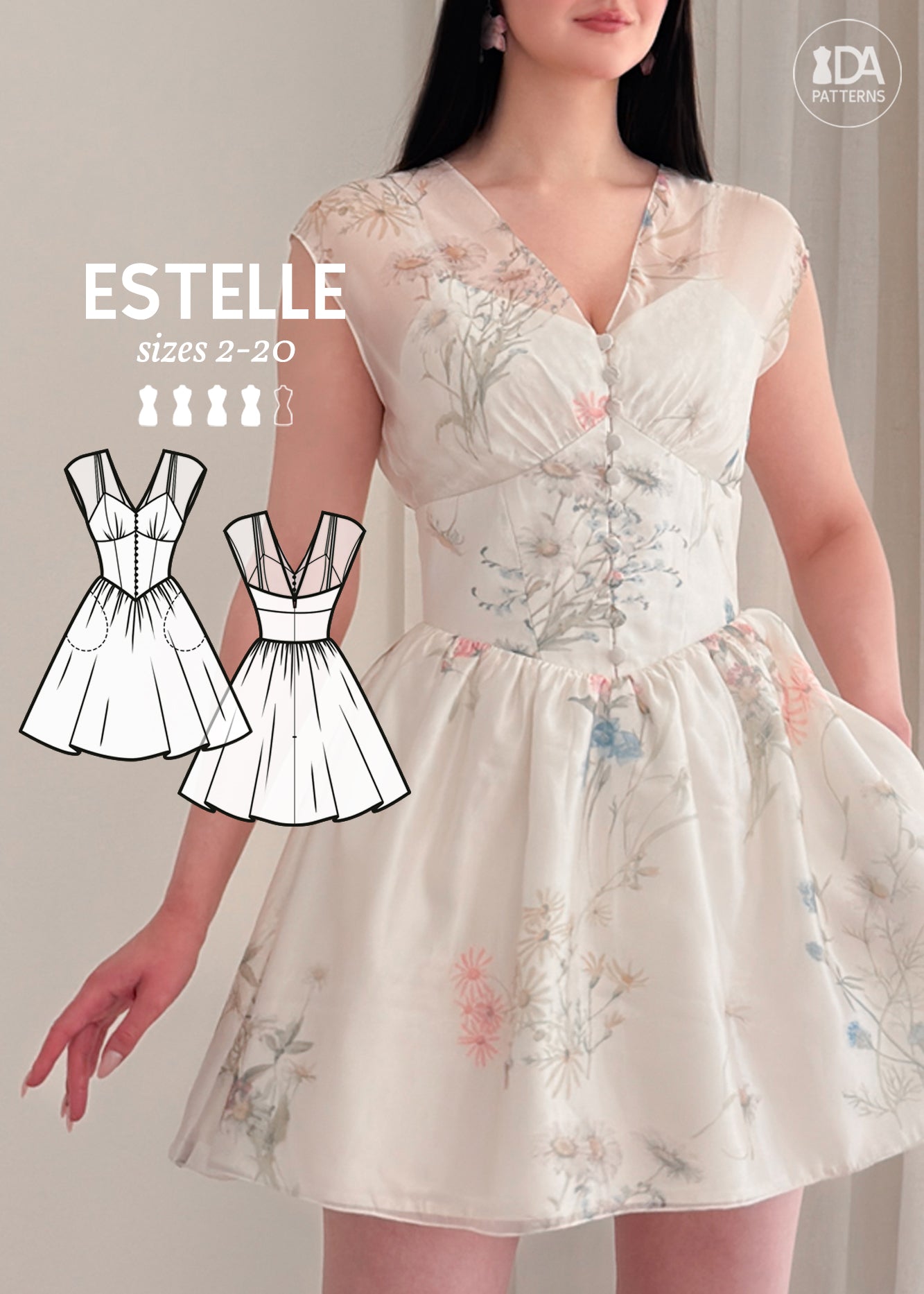 Estelle Dress PDF Pattern