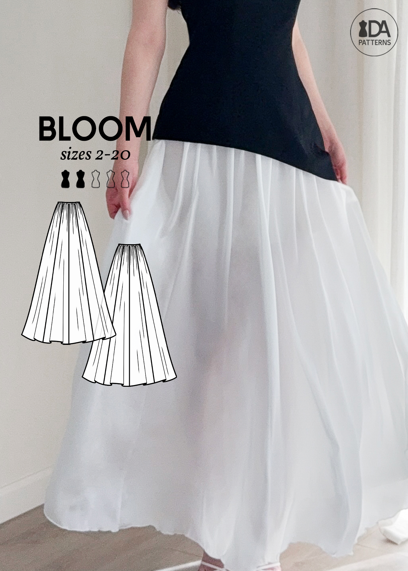 Bloom Skirt PDF Pattern