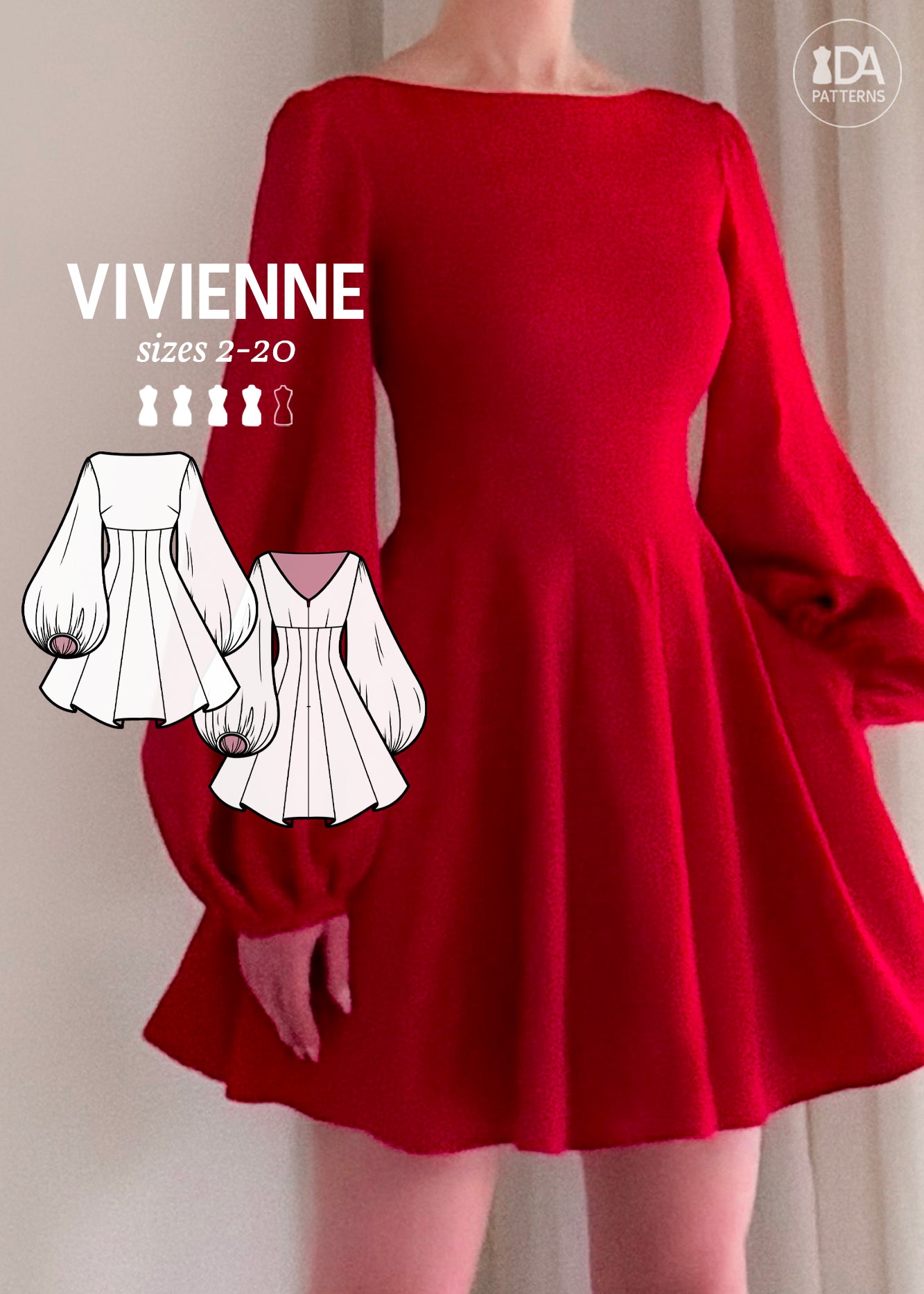 Vivienne Dress PDF Pattern