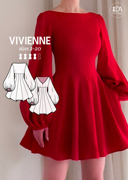 Vivienne Dress PDF Pattern