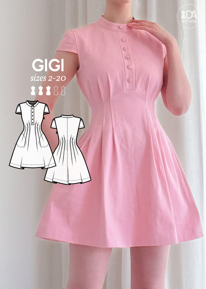 Gigi Dress PDF Pattern