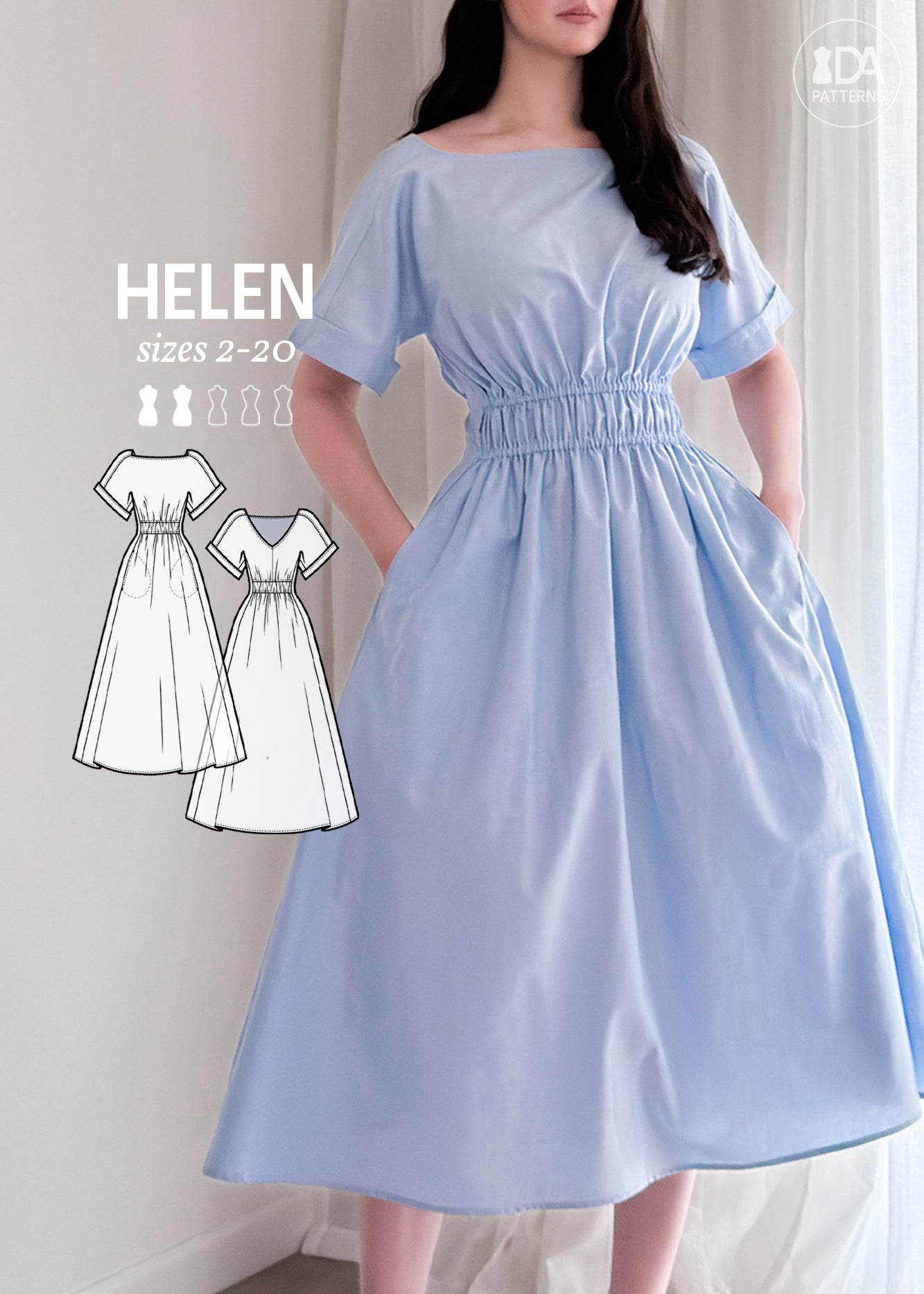 Helen Dress PDF Pattern