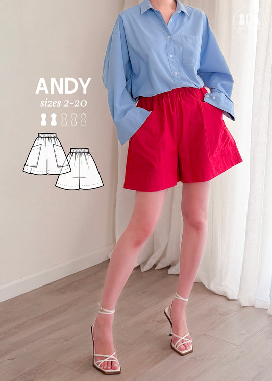 Andy Shorts PDF Pattern