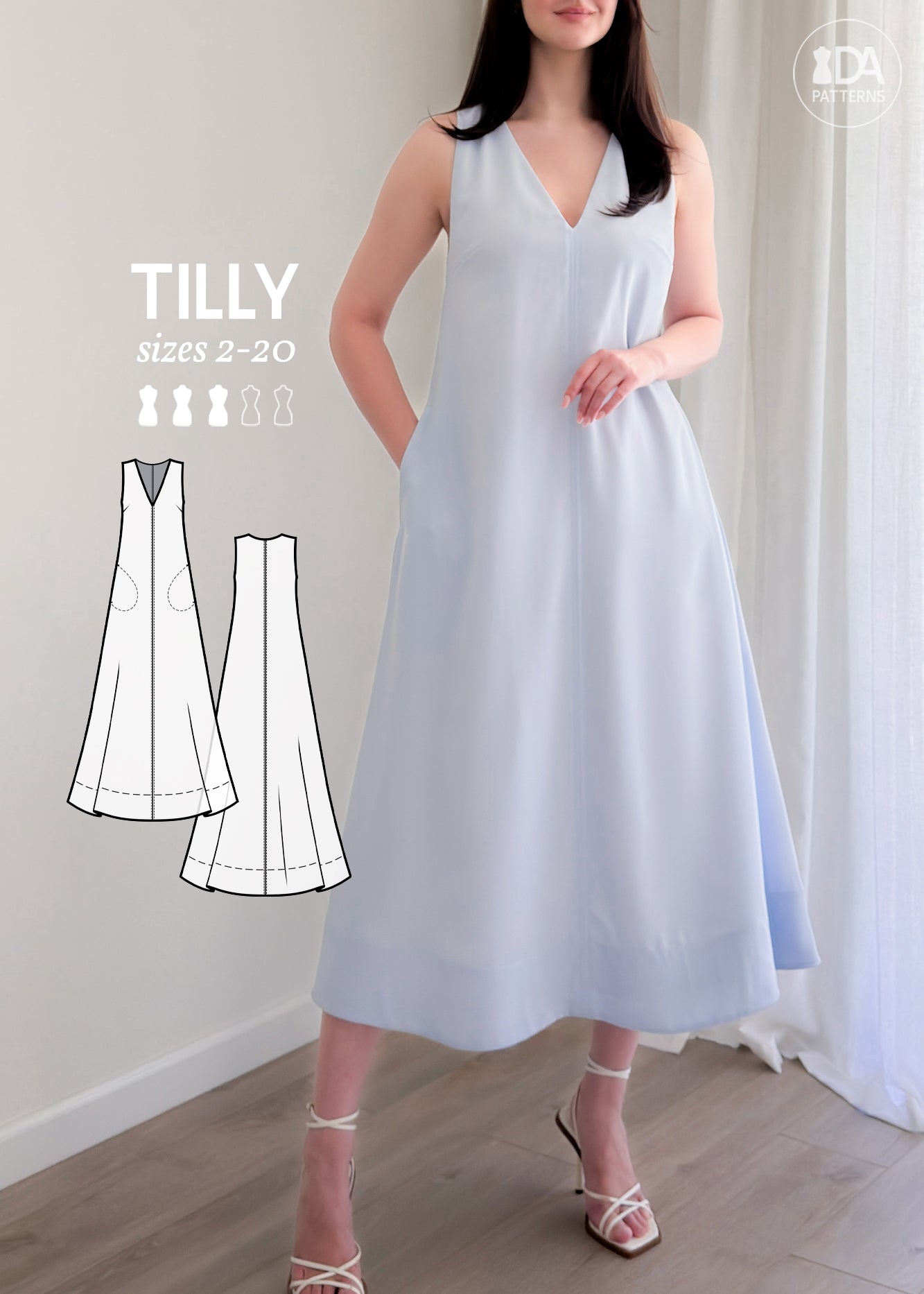 Tilly Dress PDF Pattern
