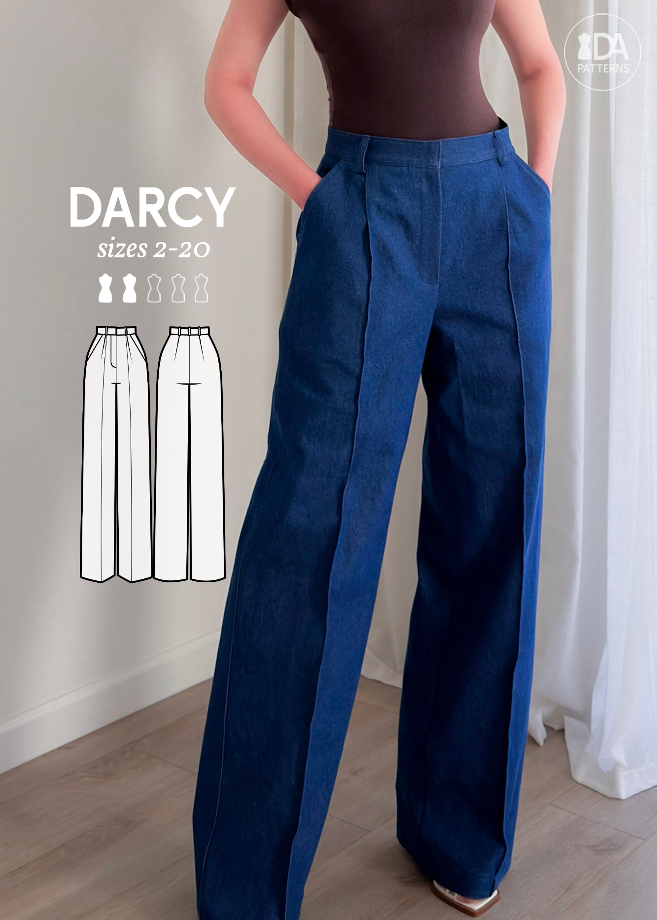 Darcy Pants PDF Pattern