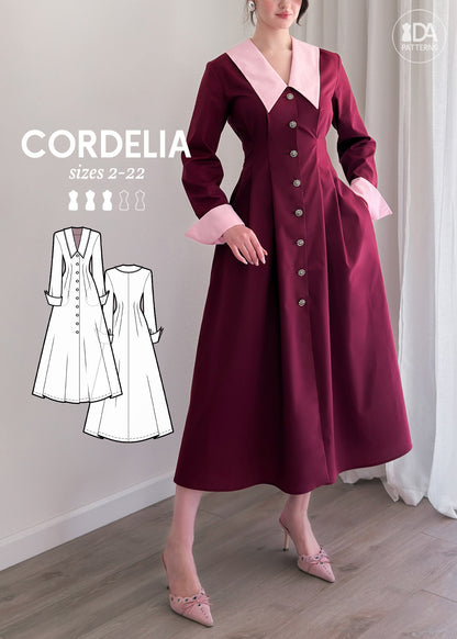 Cordelia Dress PDF Pattern
