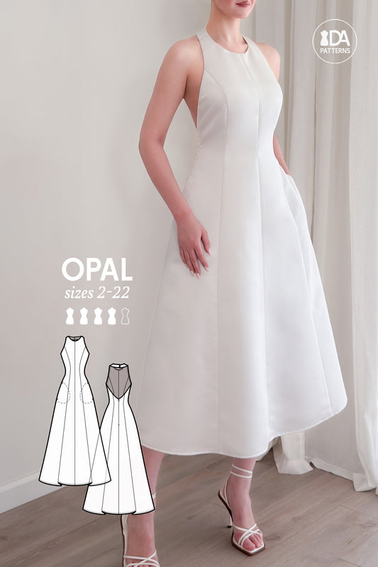 free formal dress patterns Saltwater Slip Pattern The pattern comes with two length options Wedding & Evening Formal Sewing