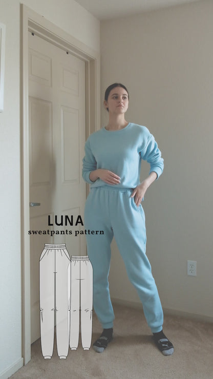 Luna Sweatpants Pattern