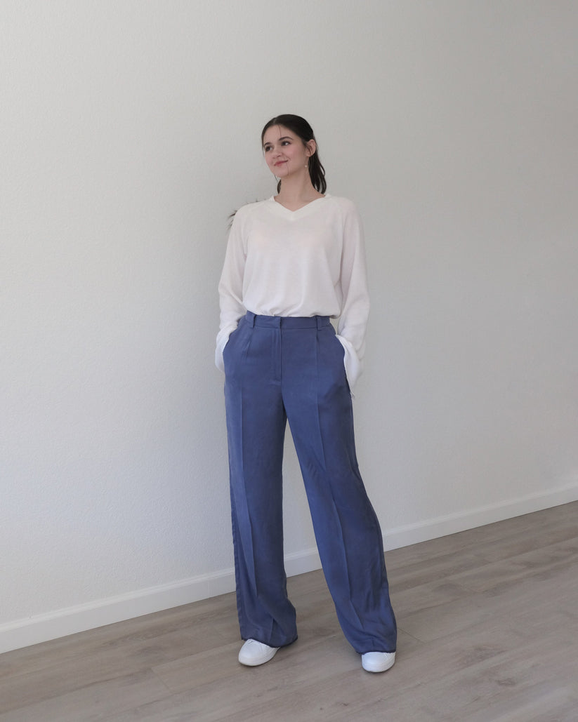 Angeline Flared Sleeve Sweater Sewing Pattern by Dressmaking Amóre