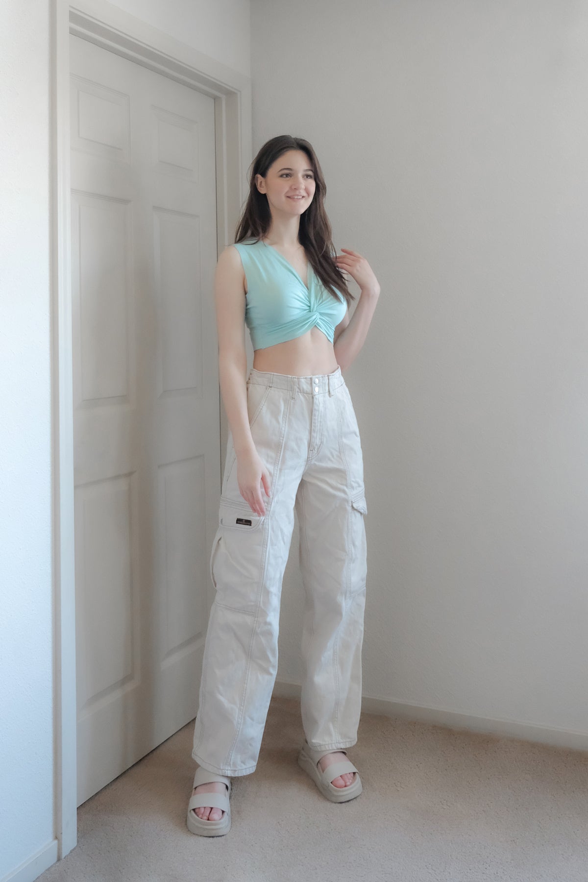 easy crop top sewing pattern by Dressmaking Amóre