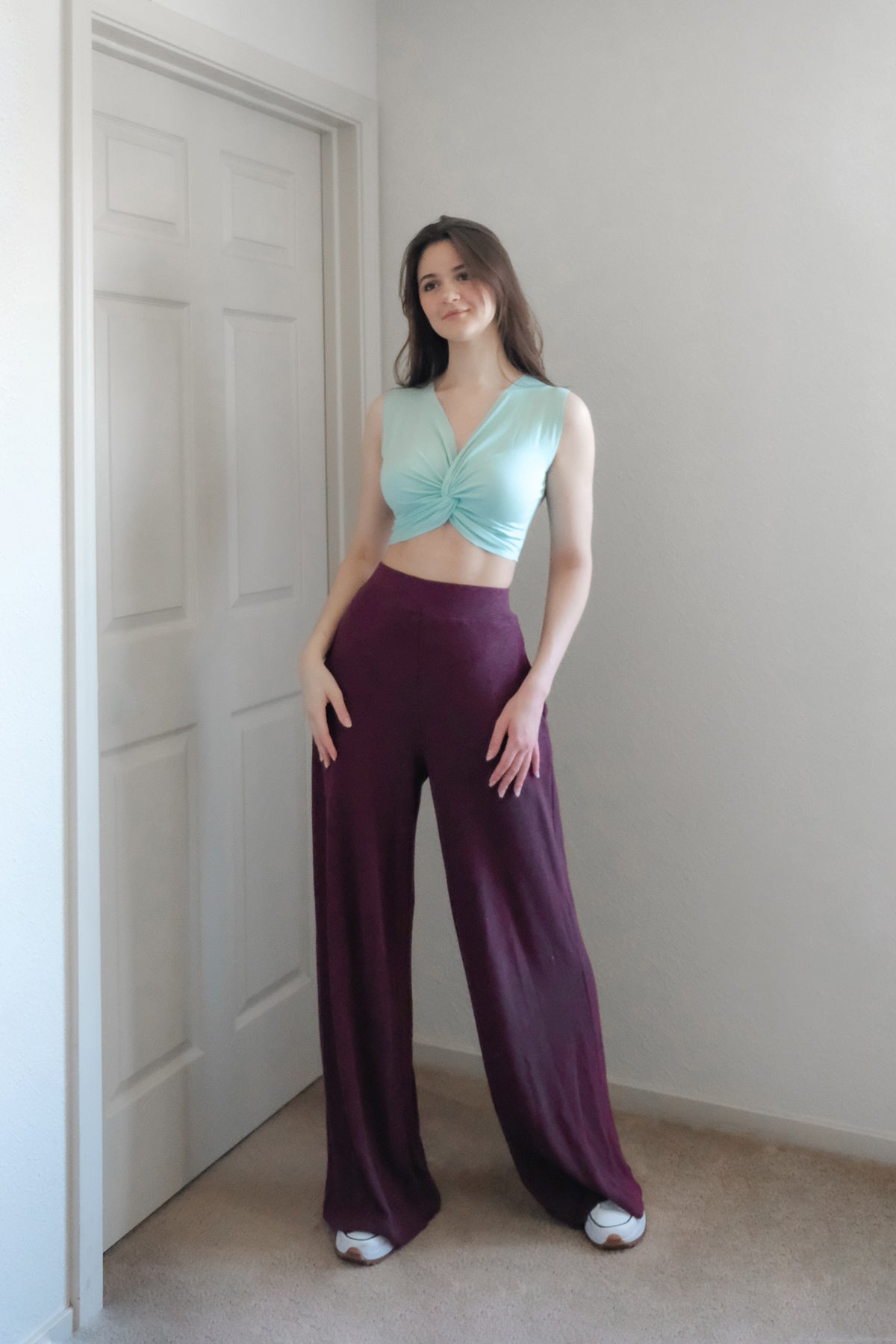 easy crop top sewing pattern by Dressmaking Amóre